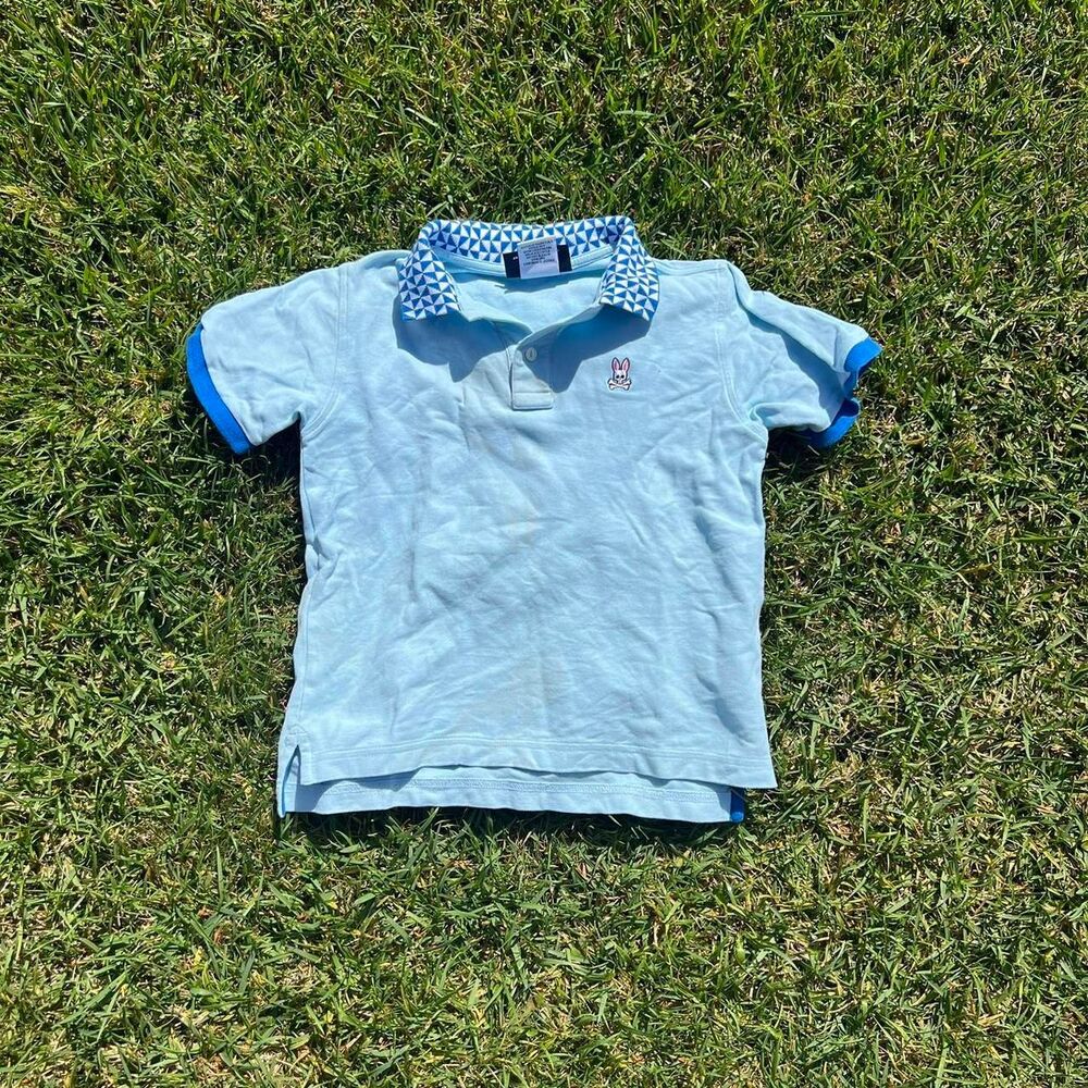 Psycho Bunny y2k polo youth boys size M medium